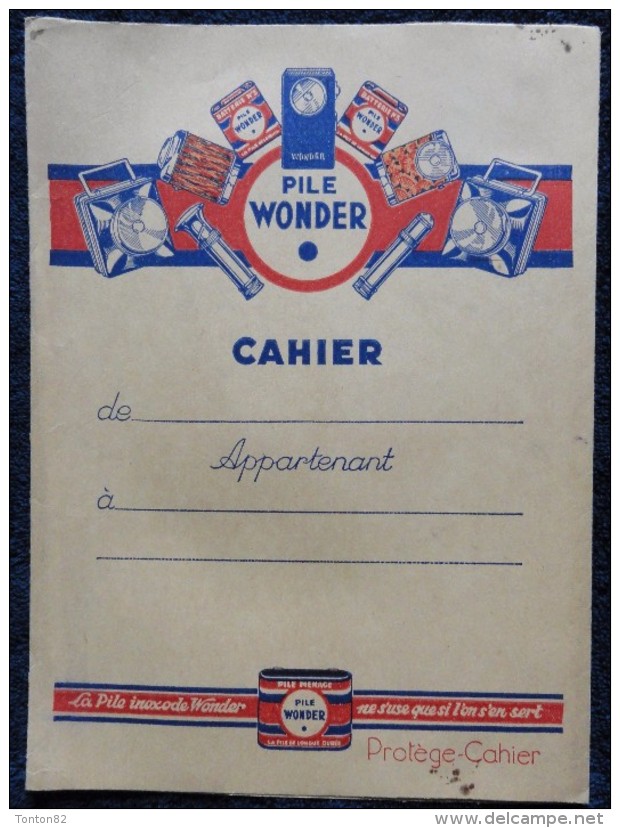 Protège Cahier - PILE WONDER - Baterías