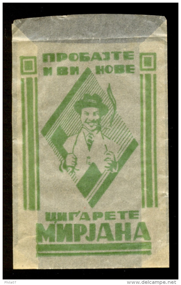 Empty, Used Packages For Cigarettes From 1930., From Yugoslavia. Five Packages / See Scans - Empty Tobacco Boxes