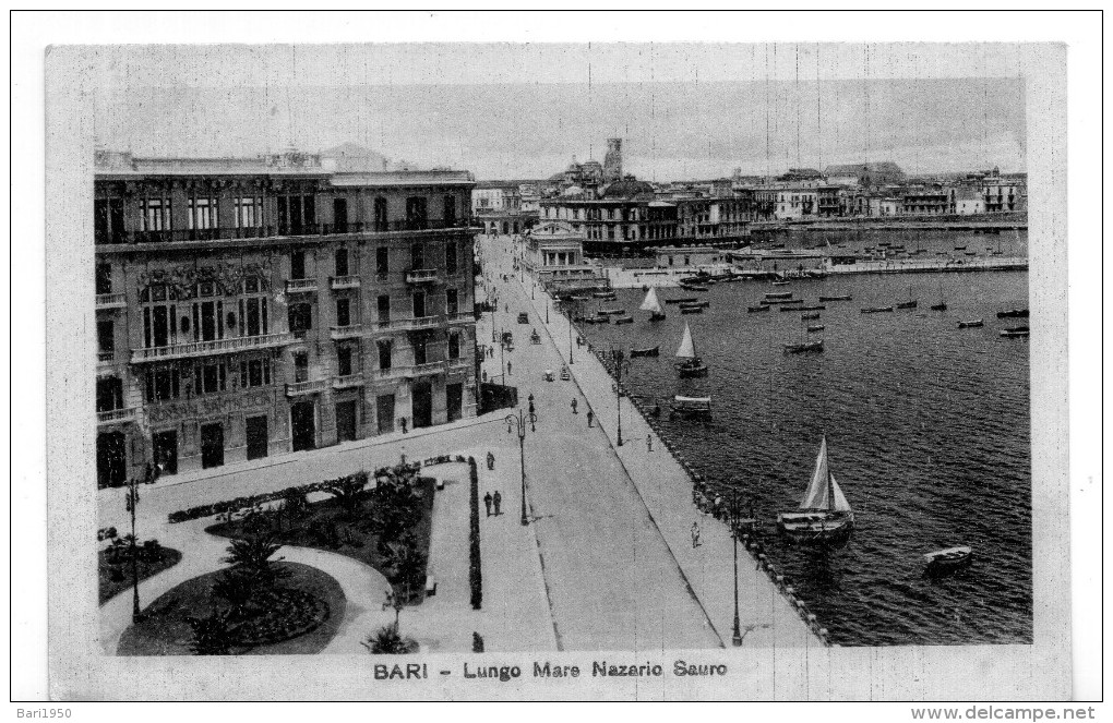 Bari -  Lungo Mare Nazario Sauro  (formato Piccolo) - Bari