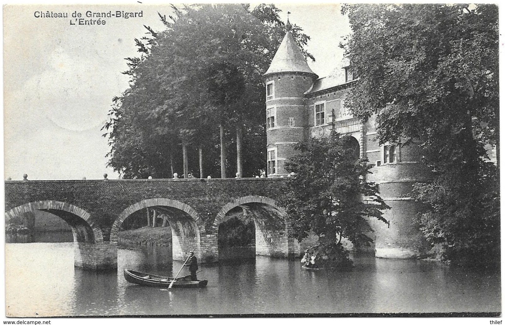 Grand-Bigard NA3: Château. L'Entrée 1909 - Dilbeek