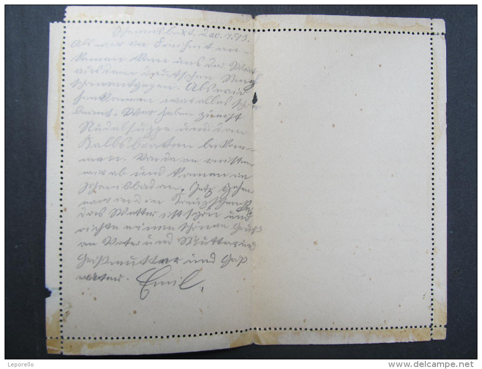 GANZSACHE Kartenbrief Johannisbad - Landeshut 1898  / D*20749 - Lettres & Documents