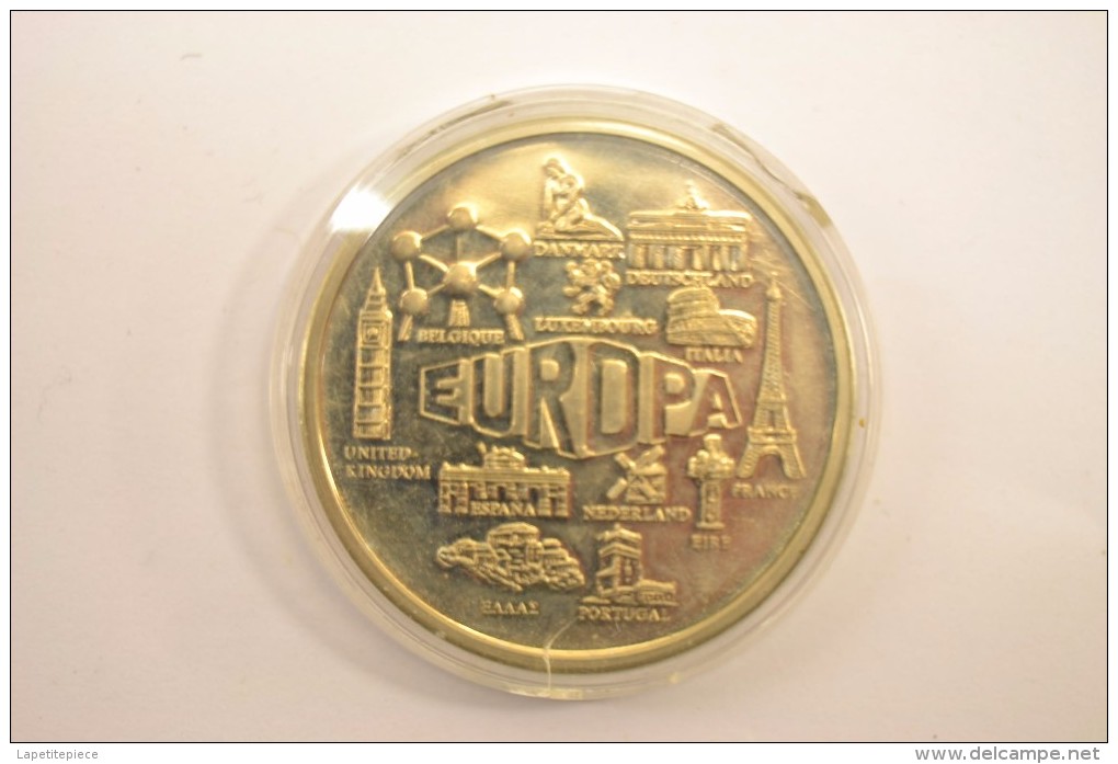 Medaille Commemorative EUROPA 2000 (monuments) - Euros De Las Ciudades