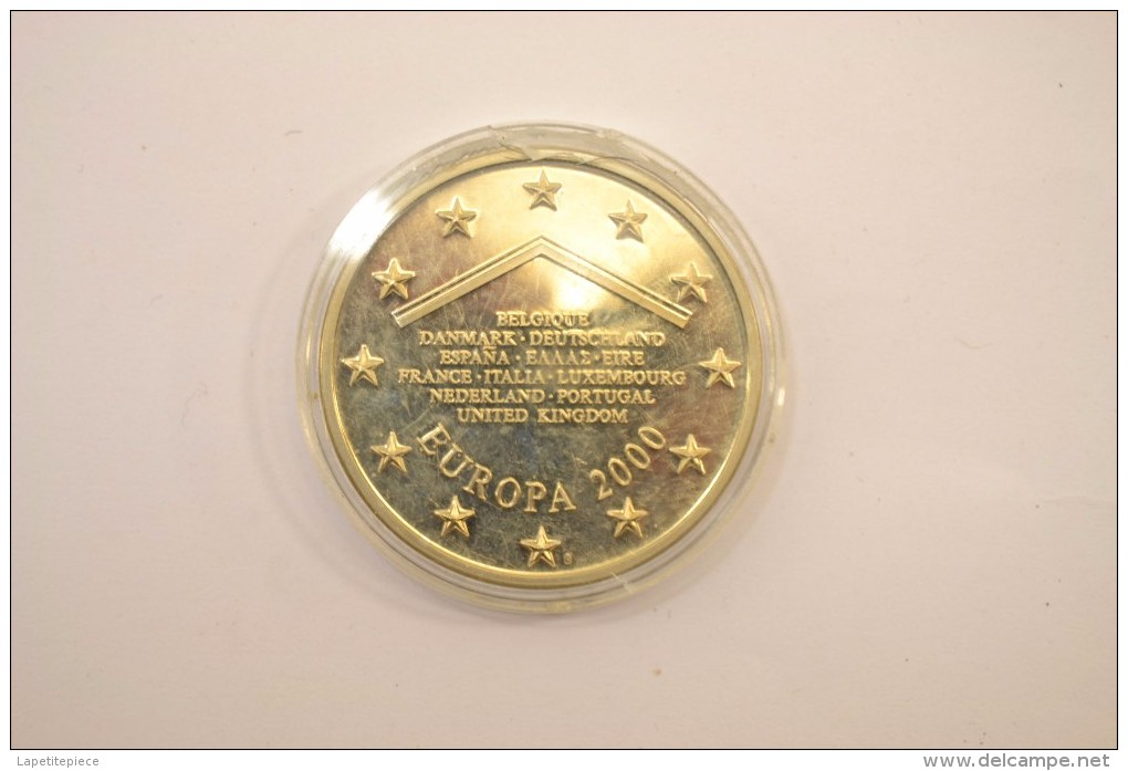 Medaille Commemorative EUROPA 2000 (monuments) - Euro Delle Città