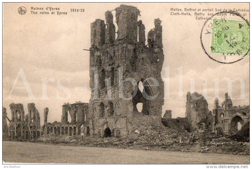 CPA / Eerste Wereldoorlog / World War I / Première Guerre Mondiale / Ypres / Ieper / 1914 - 1918 / Photo Nels - Guerre 1914-18
