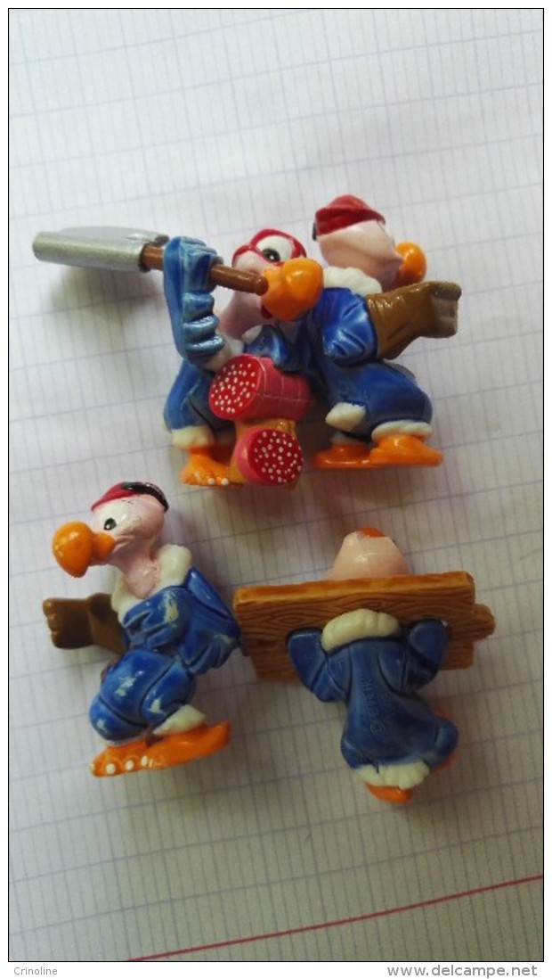 Figurine Publicité Ferrero Aigle 1998  Lot Kinder - Monoblocs