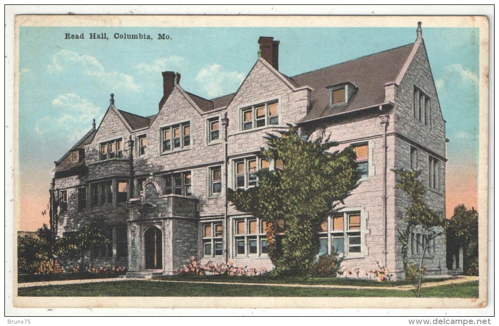 Read Hall, Columbia, Mo. - 1922 - Columbia