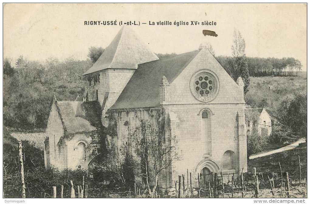 Rigny-Ussé  La Vieille église XVe Siècle - Other & Unclassified