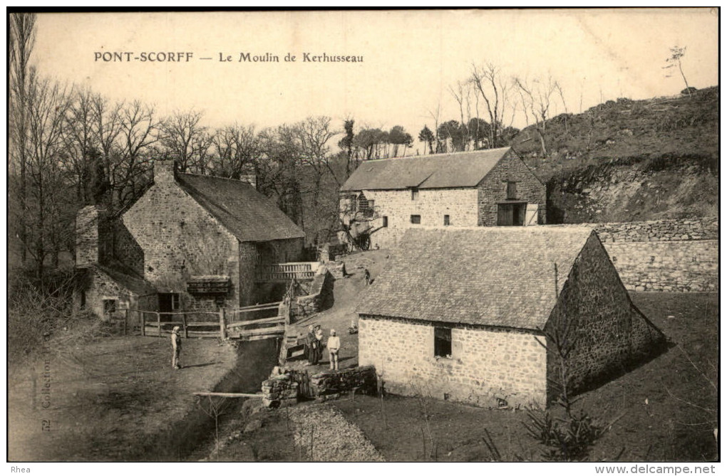 56 - PONT-SCORFF - Moulin De Kerhusseau - Moulin à Eau - Pont Scorff