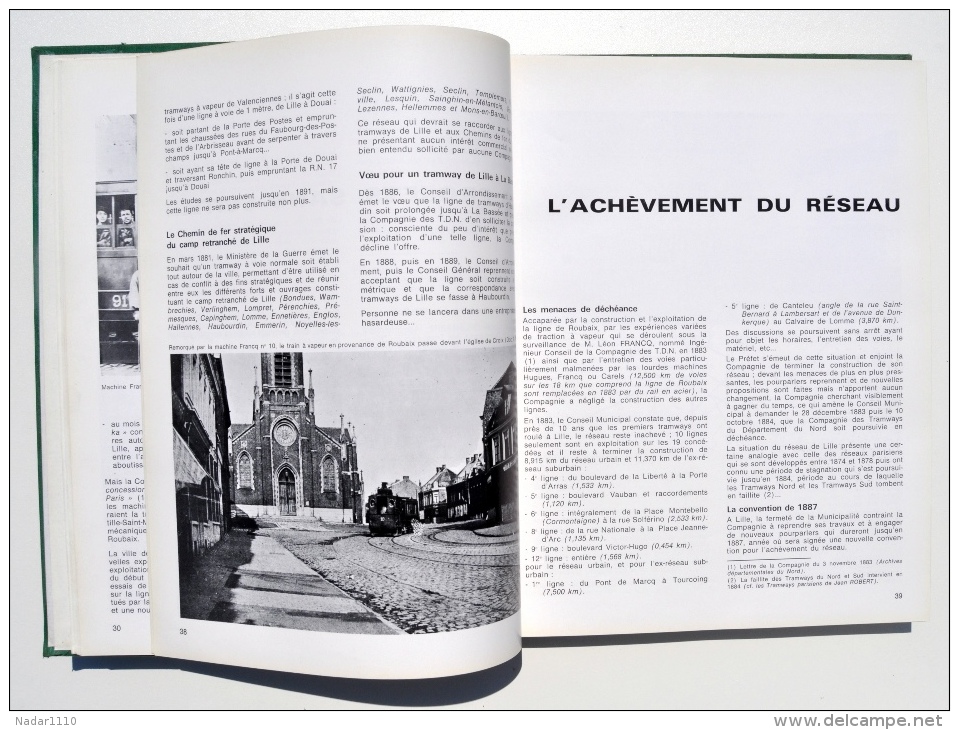 AU FIL DES TRAMS - Claude Gay - AMITRAM 1972 - RARE !  / Tramway, Mongy, Armentières, Roubaix, Tourcoing, Leers, Comines - Autres & Non Classés