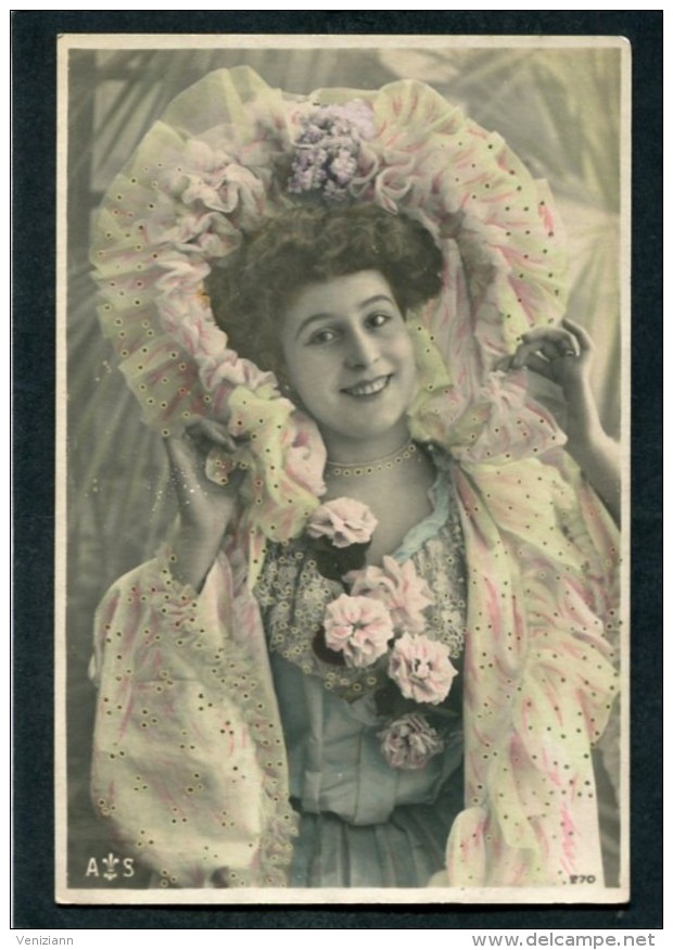 Carte Photo - Femme  (dos Non Divisé) - Femmes