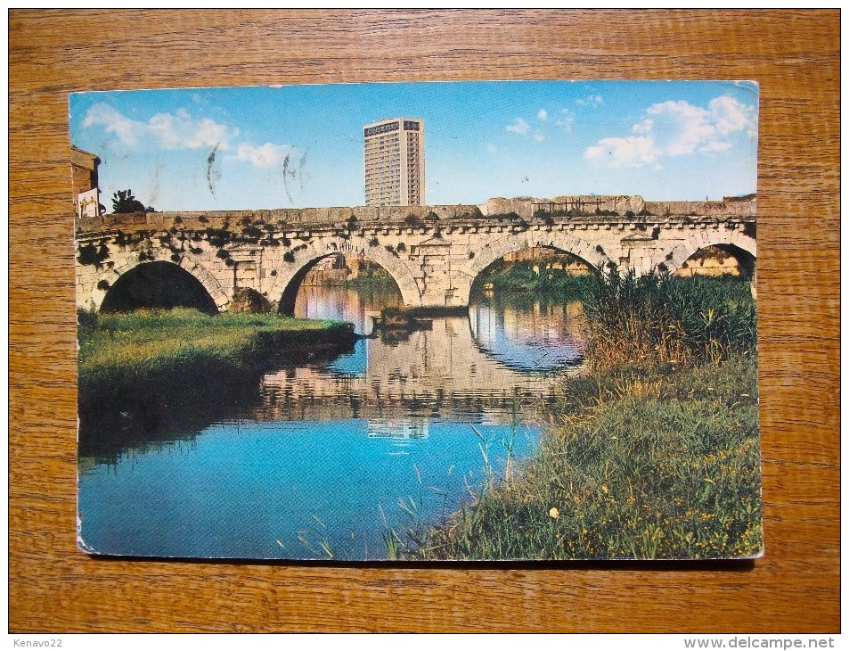 Rimini , Ponte Tiberio E Grattacielo - Rimini