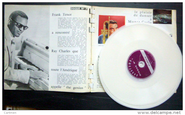 SONORAMA  CLAUDIA CARDINALE RAY CHARLES    BIEN COMPLET DES DISQUES  N° 32 1961 TBE - Other & Unclassified