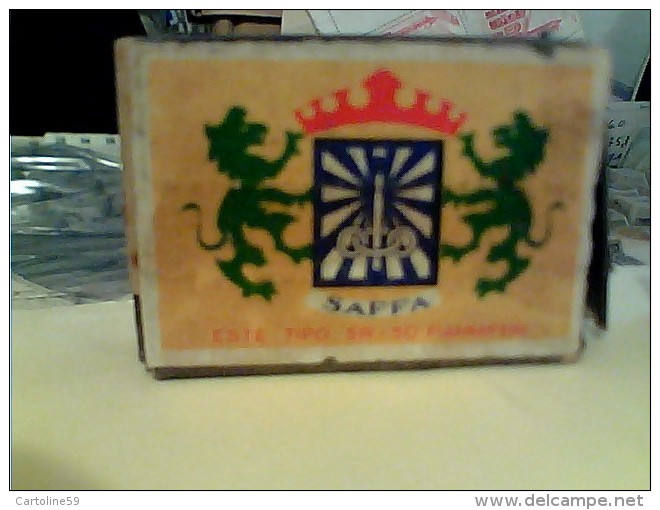 SCATOLA FIAMMIFERI PUBBLICITA´SAFFA Vuota FM - Matchboxes