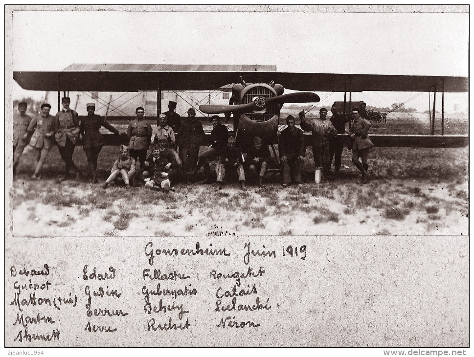 AVION AUX ENVIRONS DE REIMS VERTUS AVIZE ET BELFORT RETIRAGE D APRES PLAQUE PHOTO - ....-1914: Précurseurs