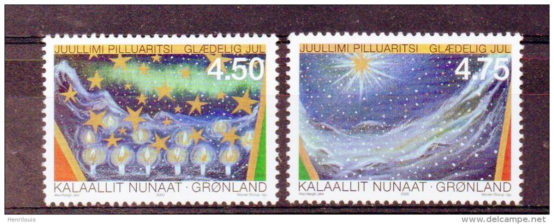 GROENLAND   Timbres Neufs De 2000   ( Ref 3481 ) Noël - Ungebraucht