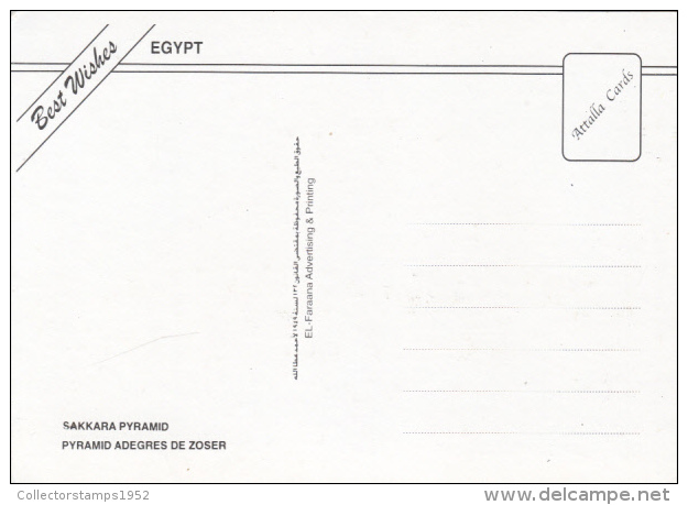 44693- SAQQARA- DJOSER STEP PYRAMID - Pyramiden