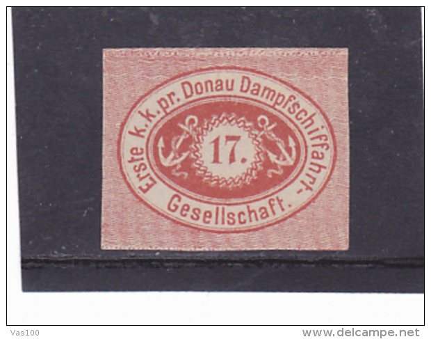 ERSTE K.K.PR. DONAU-DAMPFSCHIFFAHRT - GESELLASCHAFT - ...-1858 Vorphilatelie