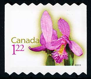 Canada (Scott No.2359 - Orchidées / 1.22 /Orchids) (**) Roulette / Coils - Neufs