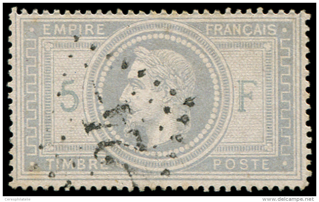 33    5f. Violet-gris, Obl. Etoile 24, Aspect TTB. C - Autres & Non Classés