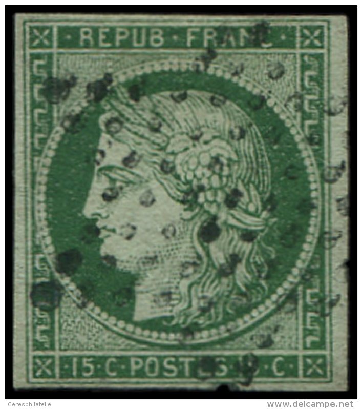 2    15c. Vert, Obl. ETOILE, TB. Br - Autres & Non Classés