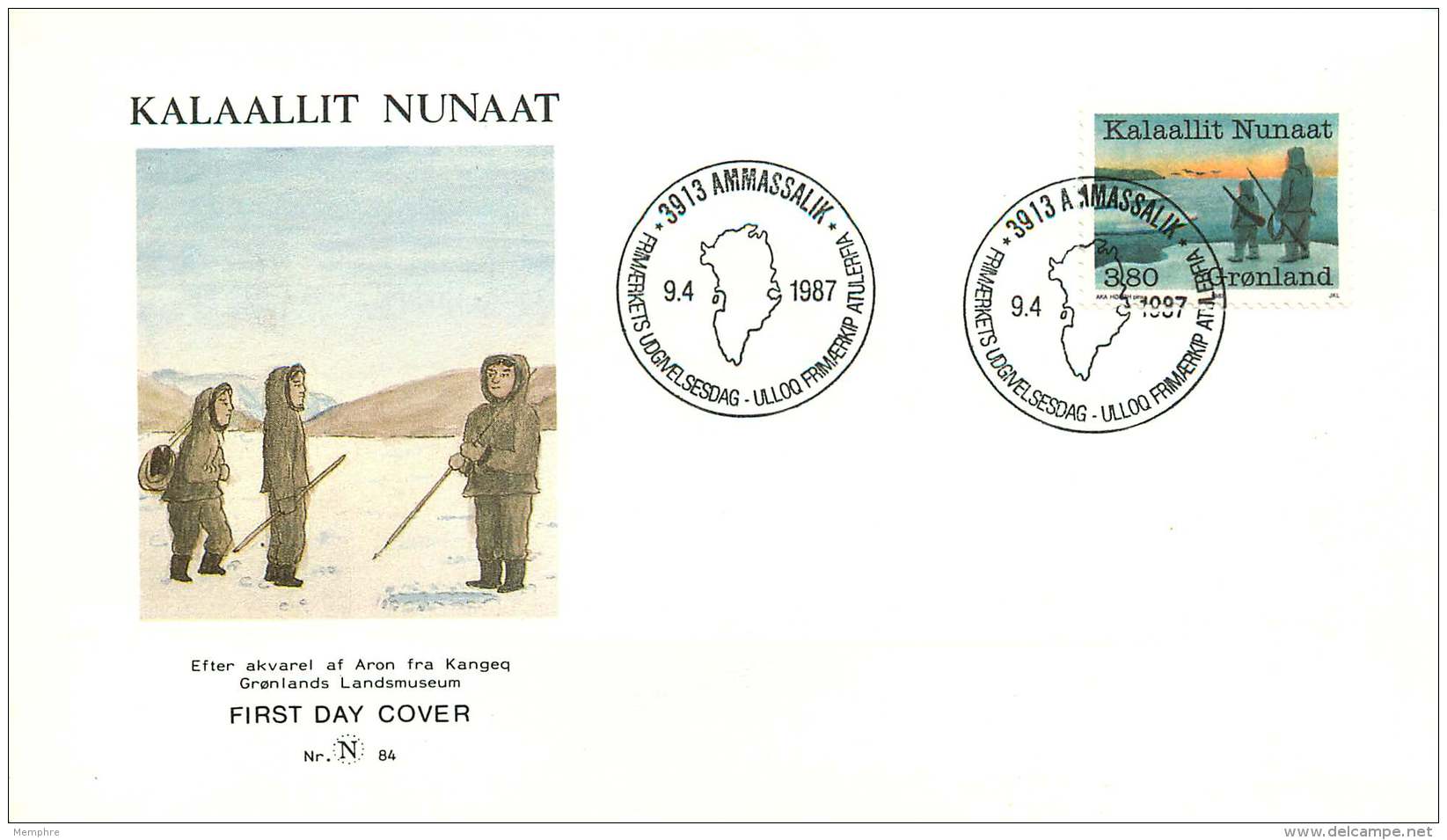 1987  Year Of The Fishing, Sealing And Whaling Industries MiNr 173 - FDC