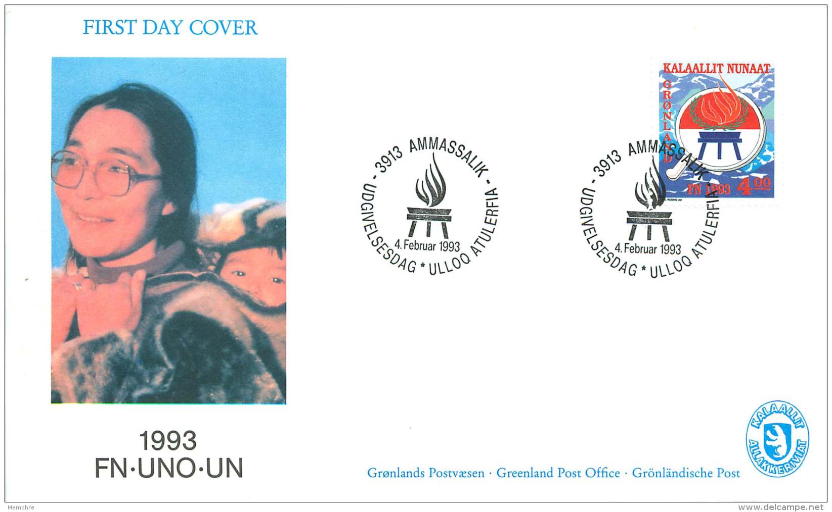 1993  Year Of Indigenous People  MiNr 230 - FDC