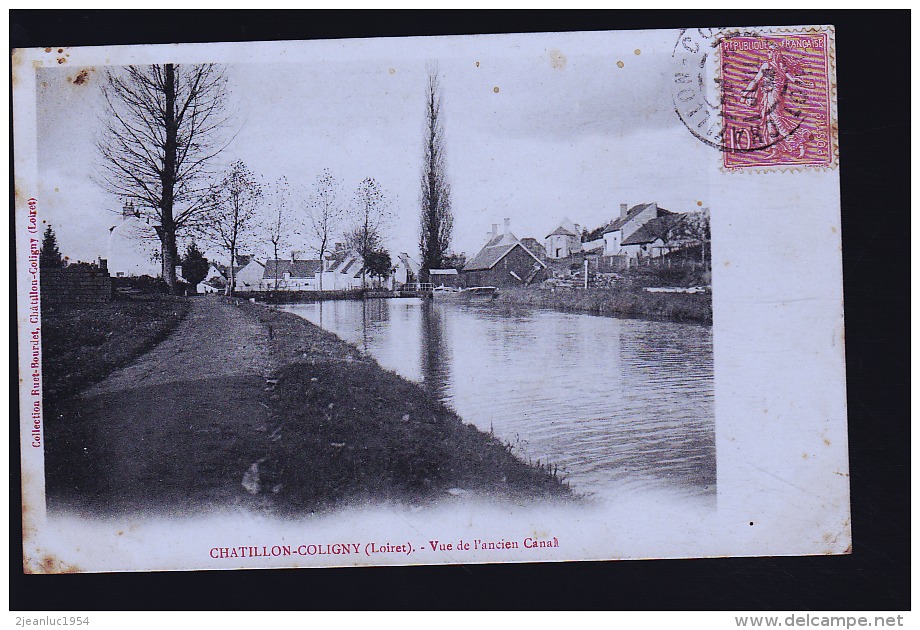 CHATILLON LE CANAL 1904 - Chatillon Coligny