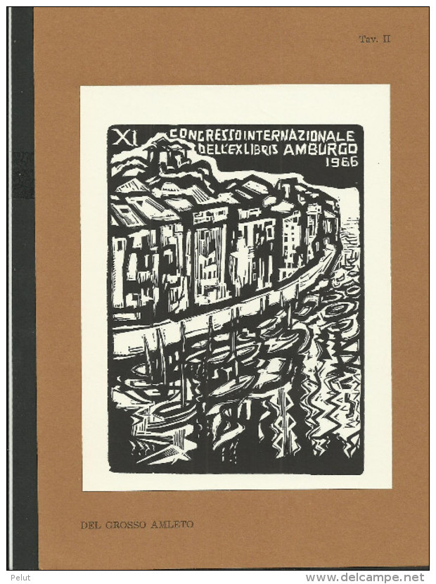 Pochette 1966 Contenant 15 Ex-libris Pour Le 11éme Congrès International Hambourg (tirage 250 Ex.) - Bookplates