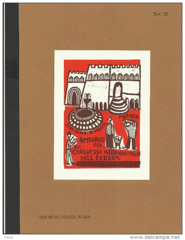Pochette 1966 Contenant 15 Ex-libris Pour Le 11éme Congrès International Hambourg (tirage 250 Ex.) - Ex Libris