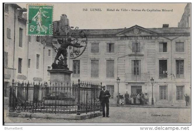 CPA Hérault LUNEL Circulé - Lunel