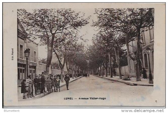 CPA Hérault LUNEL Circulé - Lunel