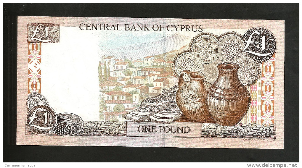 CYPRUS / CIPRO - CENTRAL BANK Of CYPRUS - 1 Lira / 1 Pound (1997) - Chypre