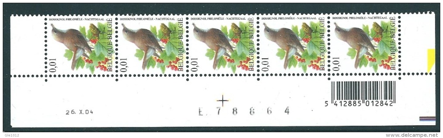 Buzin Nr 3264**  Datumstrook  26-X-04 - 1985-.. Oiseaux (Buzin)