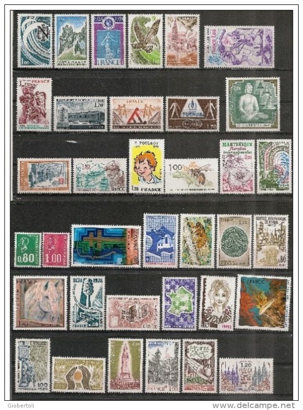 Francia/France: Lotto Di 36 Pezzi, Lot Of 36 Pieces, Lot De 36 Pièces - Collections