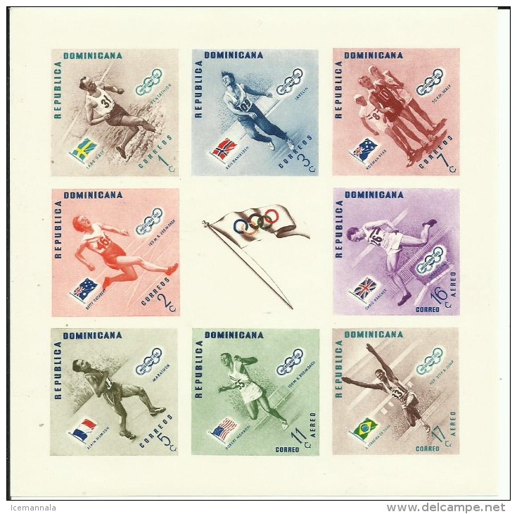 REPUBLICA DOMINICANA HB 7  ( SIN DENTAR)  MNH  ** - Dominicaanse Republiek