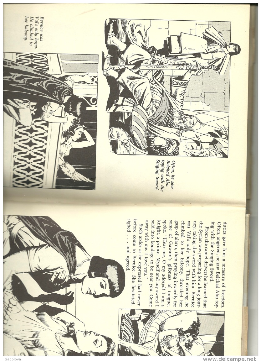 Prince Valiant On The Inland Sea Harold Foster 1953 Printed USA 1954 - Otros & Sin Clasificación