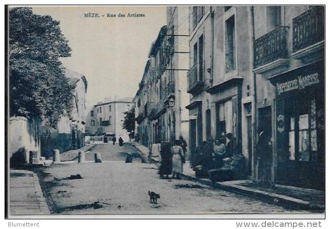 CPA Hérault MEZE Non Circulé Commerce - Mèze