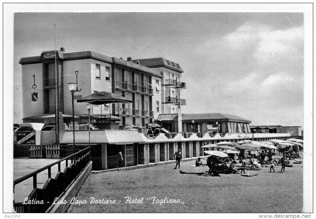 Latina - Lido Capo Portiere - Hotel " Fogliano " - Latina