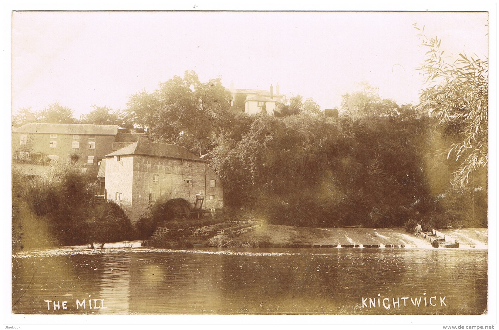 RB 1100 - Early Real Photo Postcard - The Water Mill Knightwick - Near Malvern Worcestershire - Autres & Non Classés