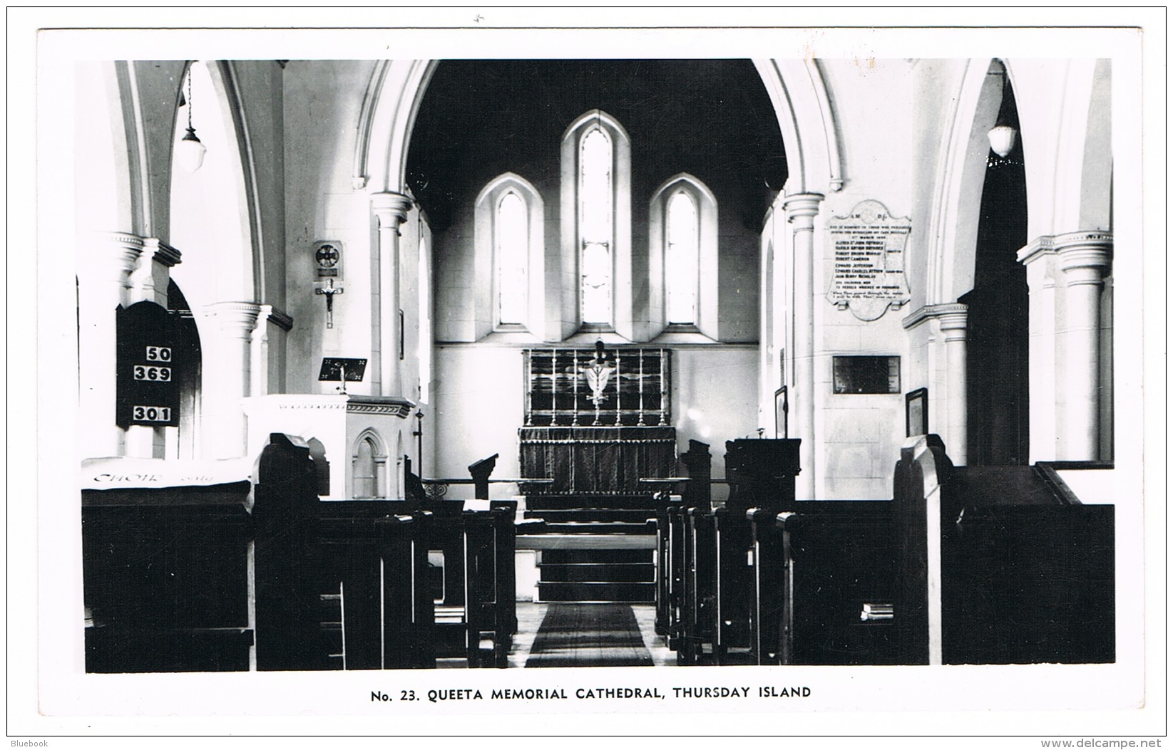 RB 1100 - Real Photo Postcard - Memorial Cathedral Thursday Island - Queensland Australia - Autres & Non Classés