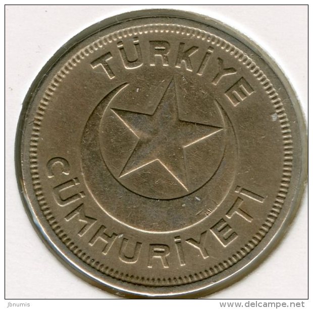 Turquie Turkey 5 Kurus 1943 KM 862 - Turquia