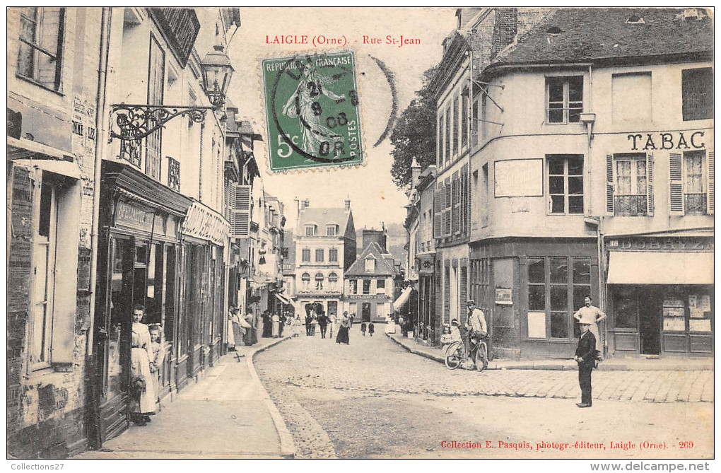 61-L´AIGLE - RUE SAINT JEAN - - L'Aigle