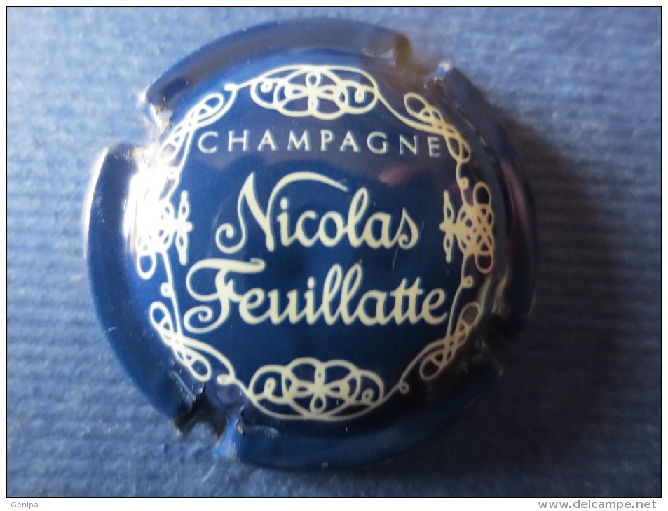 NICOLAS FEUILLATE  Champagne Bleu Et Blanc - Feuillate