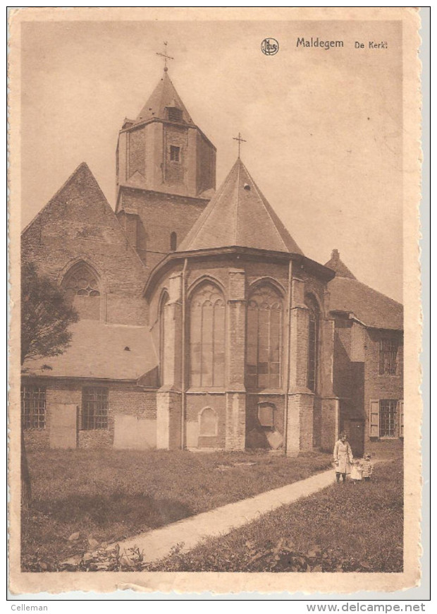 Maldegem De Kerk Animé (f819) - Maldegem