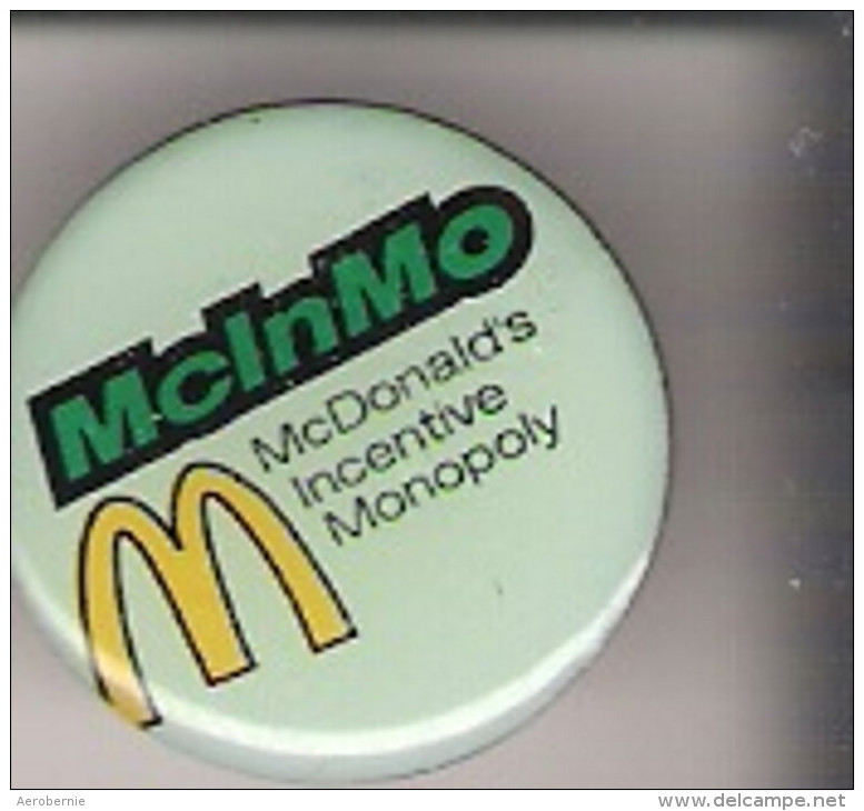 Pin McDonald's Monopoly McInMo - McDonald's