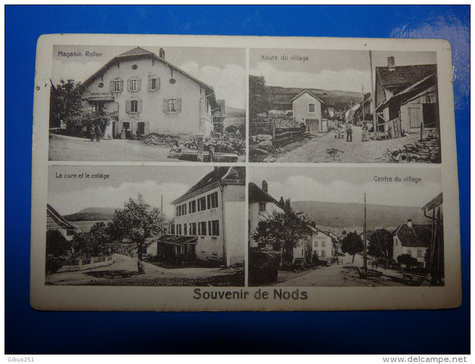 CPA NODS SOUVENIR MULTIVUES MAGASIN ROLLIER - Nods