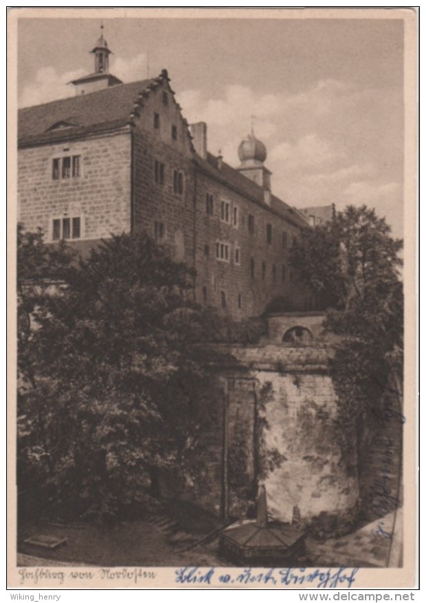 Kulmbach - S/w Plassenburg Hochburg Von Nordosten - Kulmbach