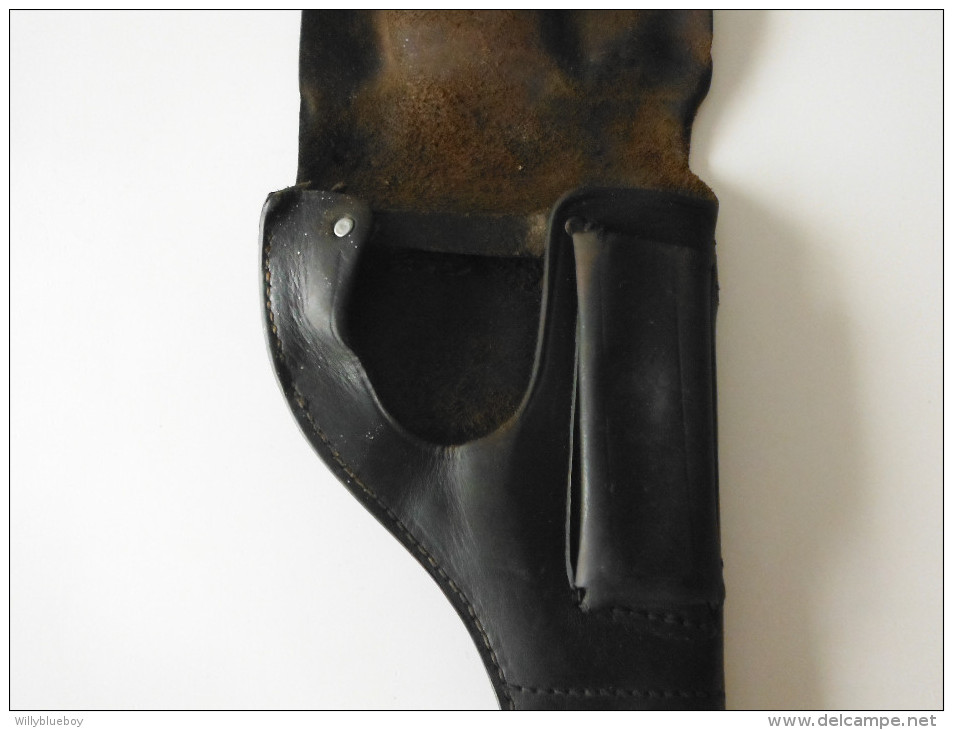 Etui En Cuir Noir Pour Pistolet RUBY - 1914-18