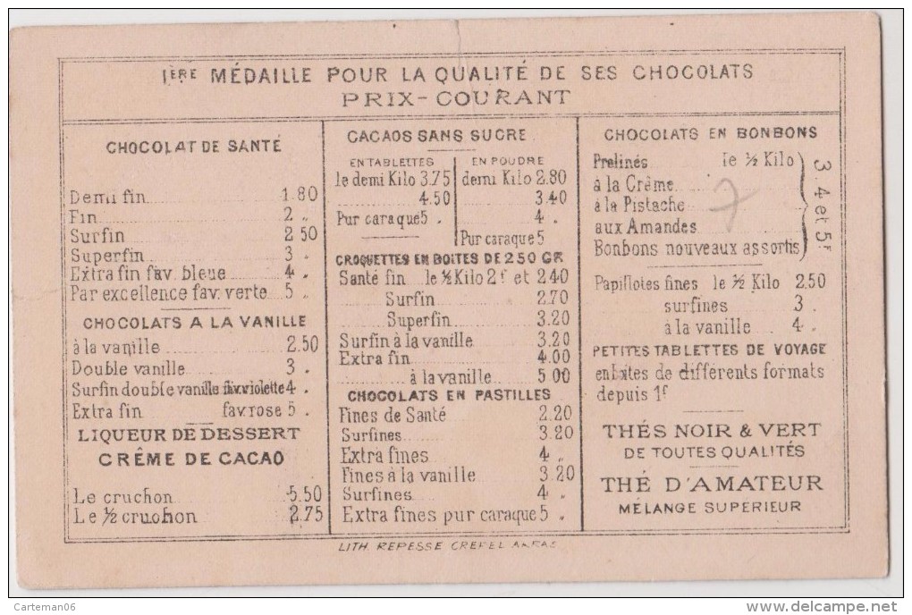 Chromo - Chocolat Ibled - Paris - Mondicourt - Arrêtez Le Donc Il Est Enragé - Ibled