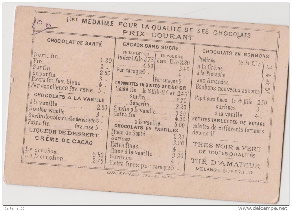 Chromo - Chocolat Ibled - Paris - Mondicourt - Terrible Catastrophe (montgolfière) - Ibled